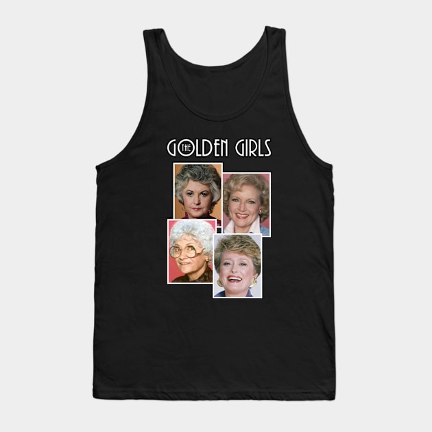 Golden Girls - Musicians Legends Tank Top by Leopards